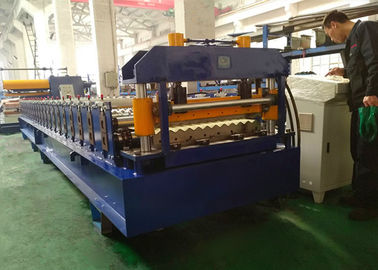 China Het golfbroodje die van het Metaaldak Machine voor 914mm 1000mm Breedtemateriaal vormen leverancier